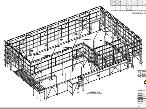 Steel Shop Drawings With 3d Tekla Model And Take Off Upwork