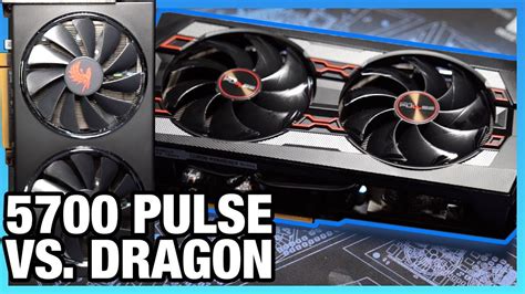 Sapphire Pulse Vs Red Dragon Rx 5700 Review Non Xt Thermals And Noise Youtube