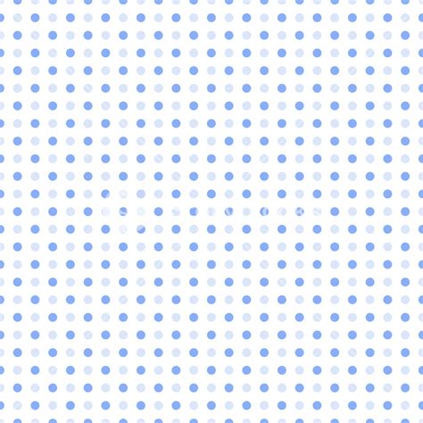 Royal Blue And White Polka Dot Background