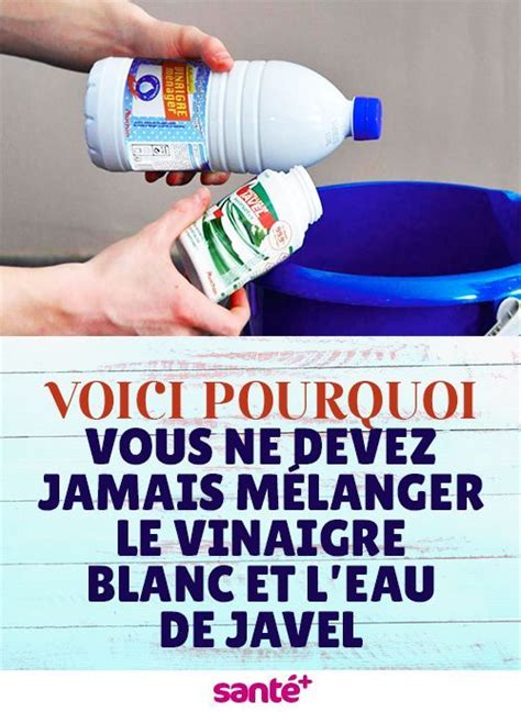 Voici pourquoi vous ne devez jamais mélanger le vinaigre blanc et l eau