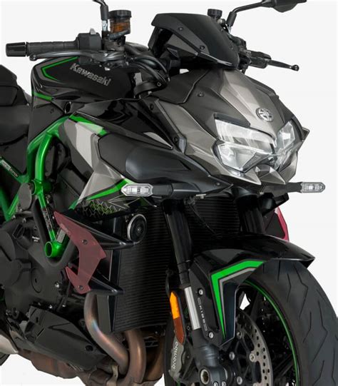 Naked Side Winglets R For Kawasaki Z H Red By Puig