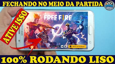 Se Vc Ativar Isso Que Tem No Android Seu Free Fire Nunca Mais Vai