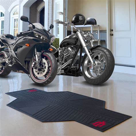 Vinyl Motorcycle Garage Mat Indiana University