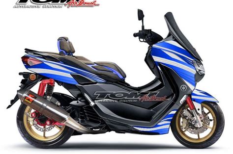 All New Yamaha Nmax 155 Bisa Dimodifikasi Semua Gaya Racinglook Hingga