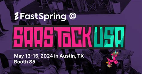 FastSpring At SaaStock USA 2024 FastSpring