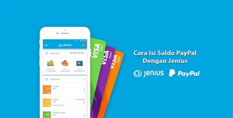 Cara Top Up Isi Saldo Paypal Dengan Jenius Klinik Tekno