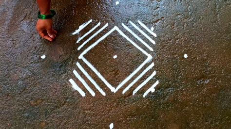 Chithirai Madham Easy Padi Kolam Begginners Rangoli Pandaga