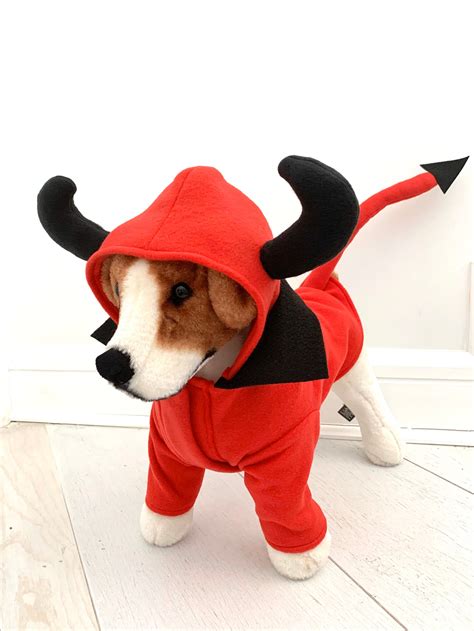 Devil Costume Dog Halloween Costume Halloween Costume Dog - Etsy