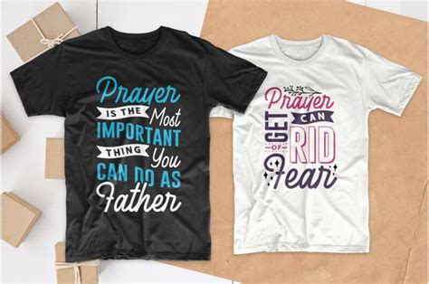 Prayer T Shirt Design Bundle Typography T Shirt Design Religion T