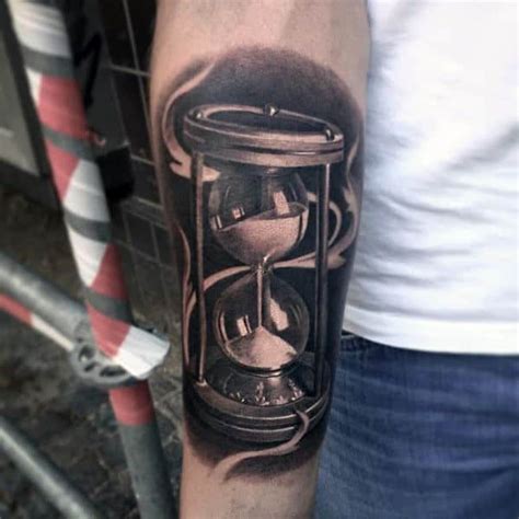 60 Hourglass Tattoo Designs For Men Passage Of Time