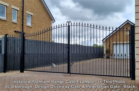 Liverpool Short Metal Driveway Gate Gates Automation Direct