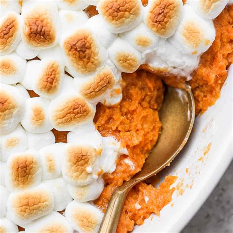 Sweet Potato Casserole With Marshmallows The Wooden Skillet