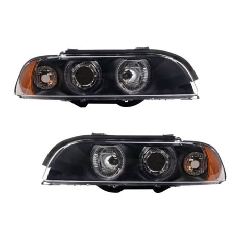 For BMW 97 00 528i Base 97 00 540i Base Dual Halo Projector Headlight