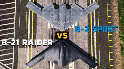 The Battle of Bombers: B-21 Raider vs B-2 Spirit - YouTube