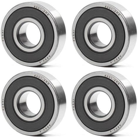 Rs Ball Bearing X X Mm Double Rubber Seal Abec