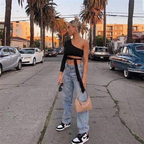 Street Style Womens Nike Air Jordan 1s Streetwear Fashion Women