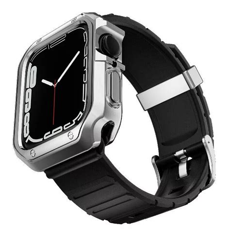 Microsonic Apple Watch Ultra Kordon Fullbody Quadra Resist Siyah G M