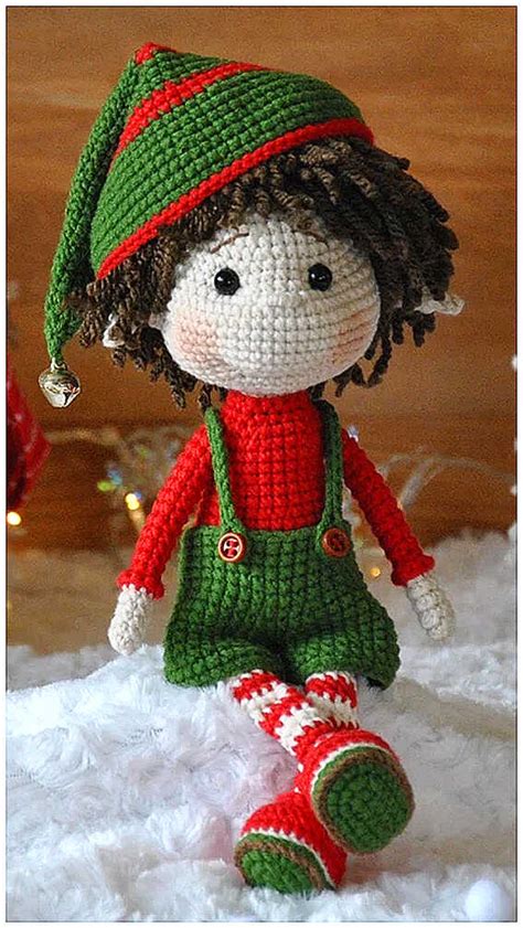 Amigurumi Christmas Elf Free Pattern Amigurumi