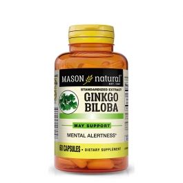 Mason Natural Ginkgo Biloba 60mg Capsules 60ct