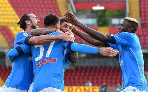 Benevento Napoli Highlights Voti Pagelle E Tabellino