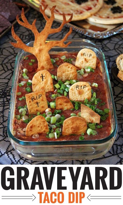 Graveyard Taco Dip Chickabug