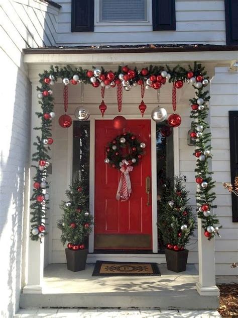 Nice 50 Stunning Front Porch Christmas Lights Decorations Ideas