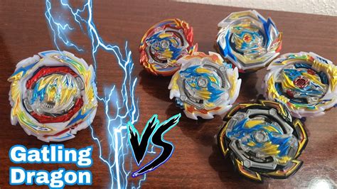 Gatling Dragon VS Todos Los Dragon Ace Grand Rock Imperial Y Tempest