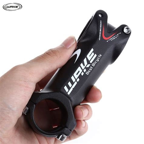 Wake Mtb Cycling Bicycle Aluminum Alloy Mm Handlebar Stem Black