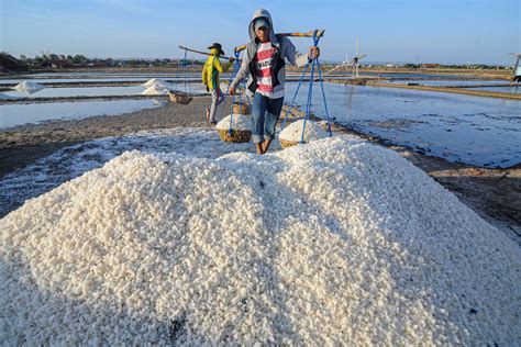 Foto Balada Petani Garam Di Indonesia Foto Katadata Co Id