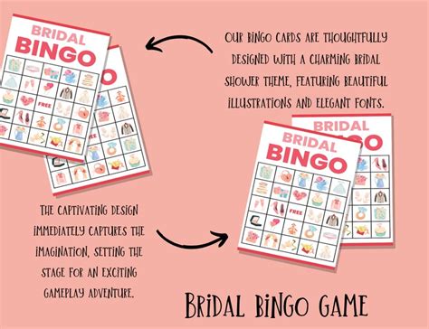 Printable Bridal Shower Bingo Cards Bridal Hen Party Bachelorette Party Game Wedding