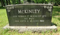 Edith Amanda McQuaid McKinley 1904 1983 Mémorial Find a Grave