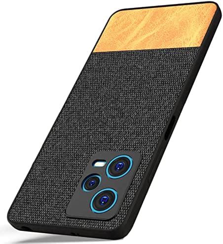 Kapa Soft Fabric Leather Hybrid For Redmi Note 12 5G Back Cover