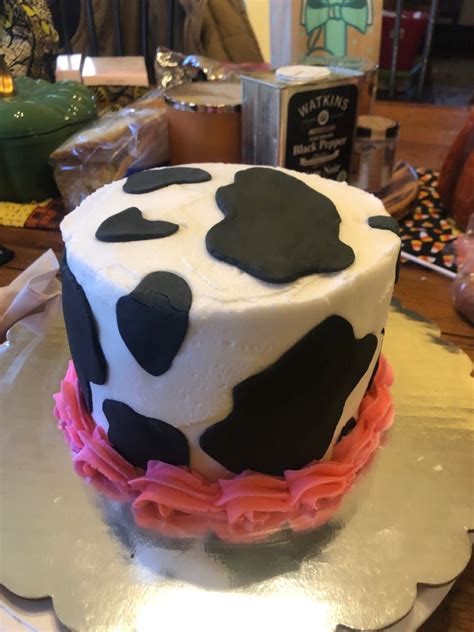 Cow Print Smash Cake Cake Cake Smash Desserts