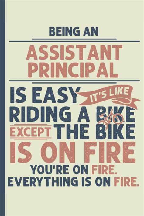 Being An Assistant Principal Is Easy Notebook And Journal Funny