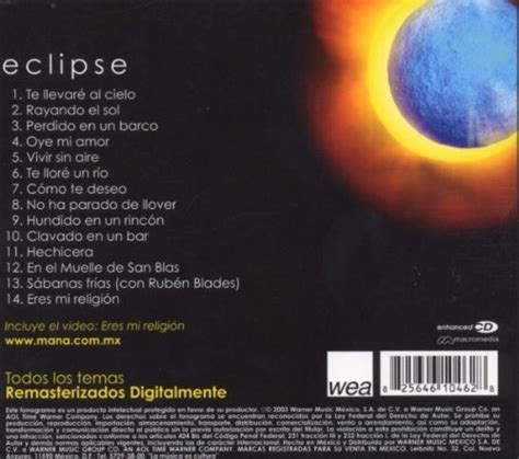 Maná Album: «Esenciales: Eclipse»