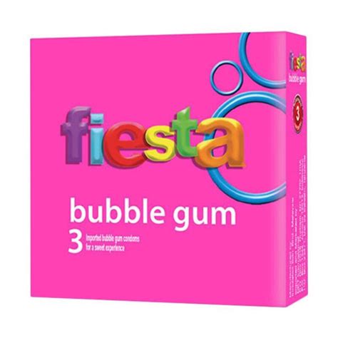 Jual Fiesta Bubble Gum Kondom Isi 3 Pcs Shopee Indonesia