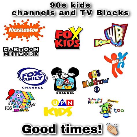 90s Kids Channels And Tv Blocks Good Time👏🏻 Rcabletvmemories