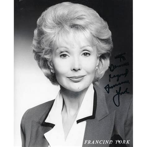 Francine York Signed Photo
