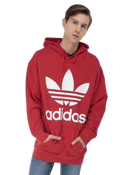 Venta Sudadera Adidas Roja Hombre En Stock