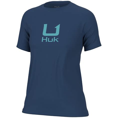 Huk Womens Logo Crew Tee Jm Gillies
