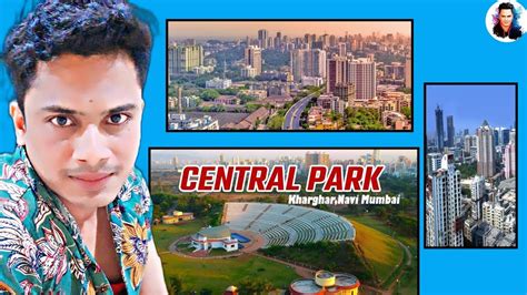 Beautiful Navi Mumbai 4k Drone View Central Park Khargar 4k Drone