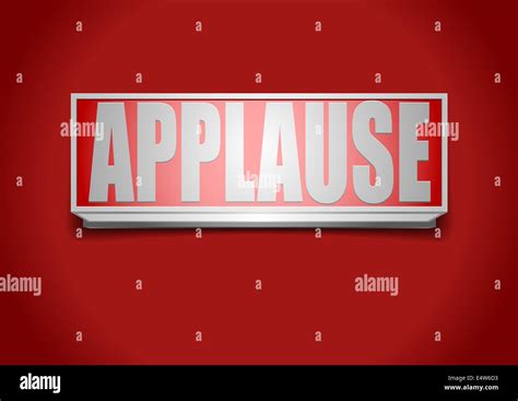 applause sign Stock Photo - Alamy