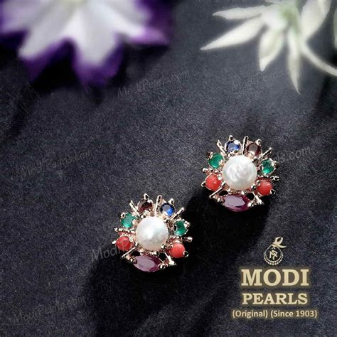 Designer Pearl Earring Archives Modi Pearls