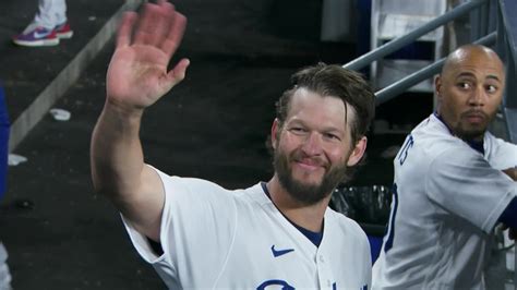 Clayton Kershaw Whiffs Nine D Backs Los Angeles Dodgers