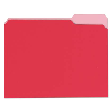 Universal Deluxe Colored Top Tab File Folders 13 Cut Tabs Assorted