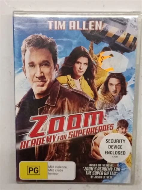 Zoom Academy For Superheroes Dvd Tim Allen Region 4 Co648 Eur 822