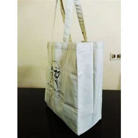 White Printed Loop Handle Shopping Bag At Rs 70piece In Kochi Id