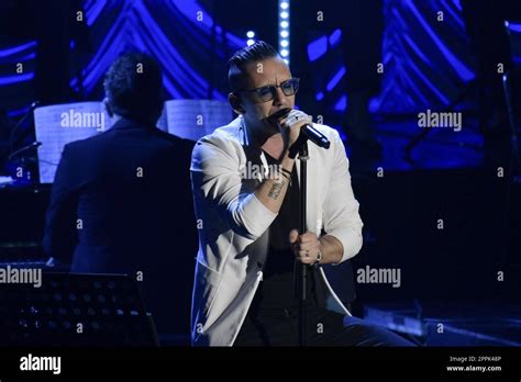 Francesco Kekko Silvestre Of Moda Band Performs During The Live