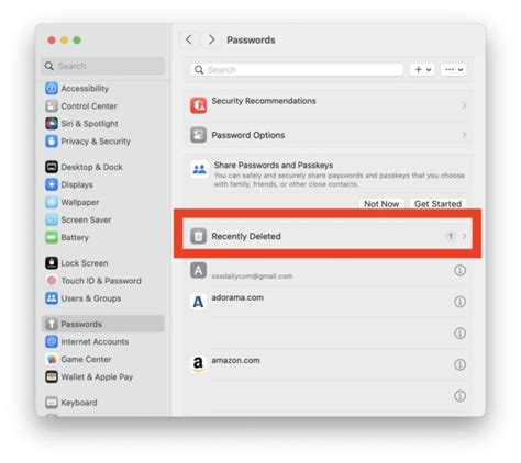 Come Recuperare Le Password Cancellate Di Recente Su Mac Guidetti