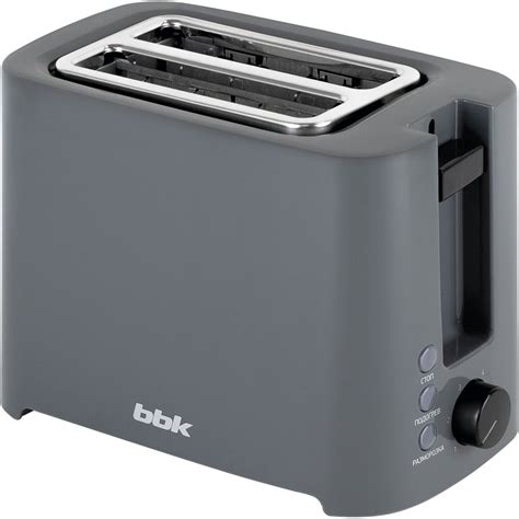 Тостер BBK TR81M темно-серый 00-00001156 - выгодная цена, отзывы ...